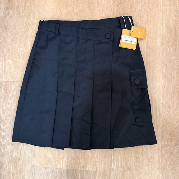 Sandro Navy Mini Skirt - Picture 3 of 4